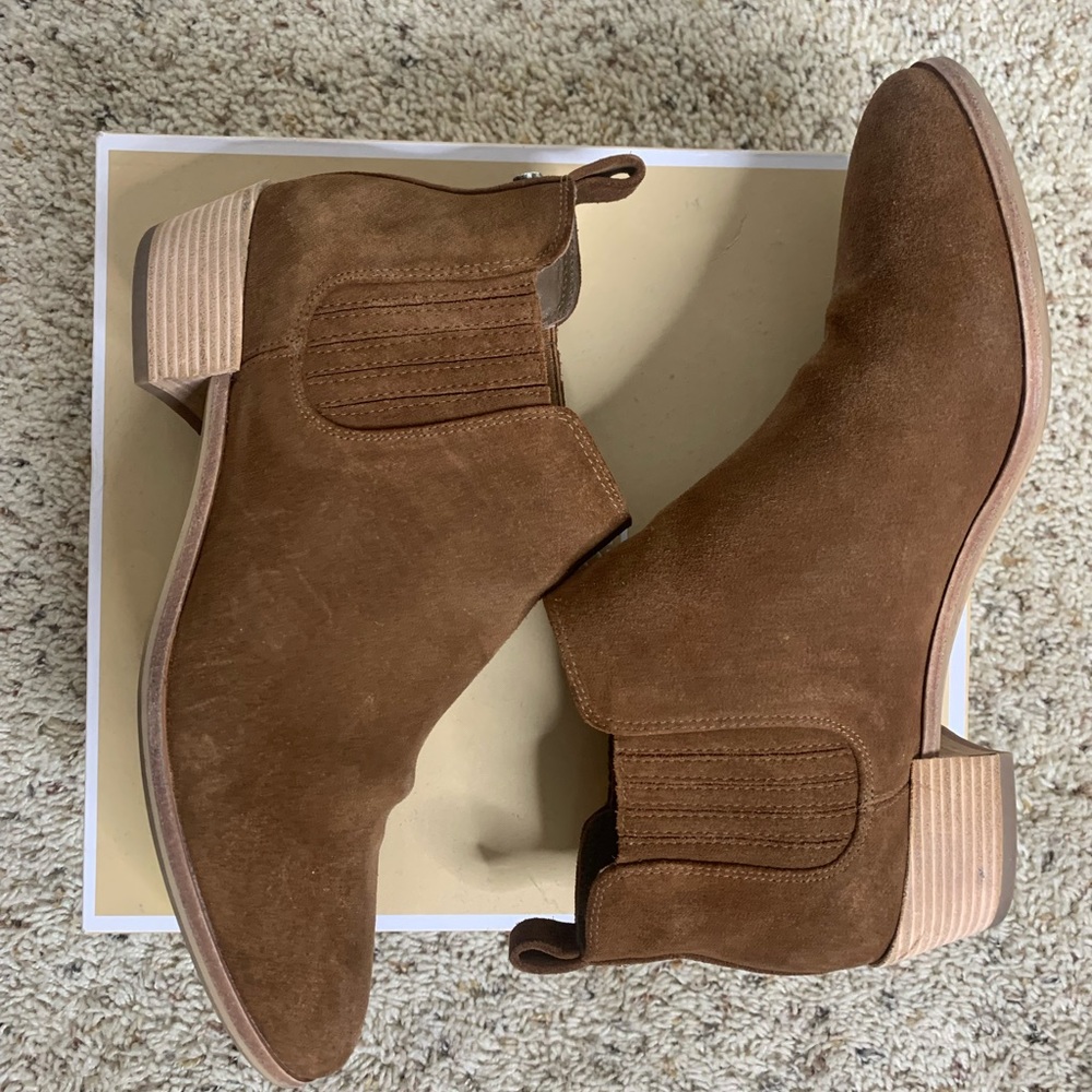 Michael Kors Shaw Bootie in Dark Caramel